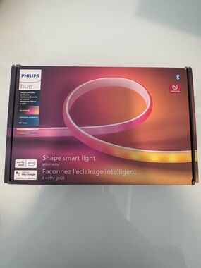New Philips Hue 80 Inch (6.7 ft) Gradient Lightstrip